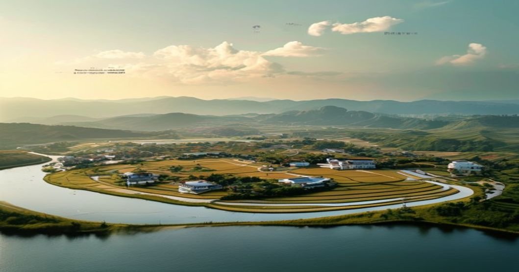 충청북도 보은군 농어촌 기본소득 대상 지역 지도